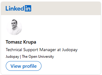 Link to linkedin profile